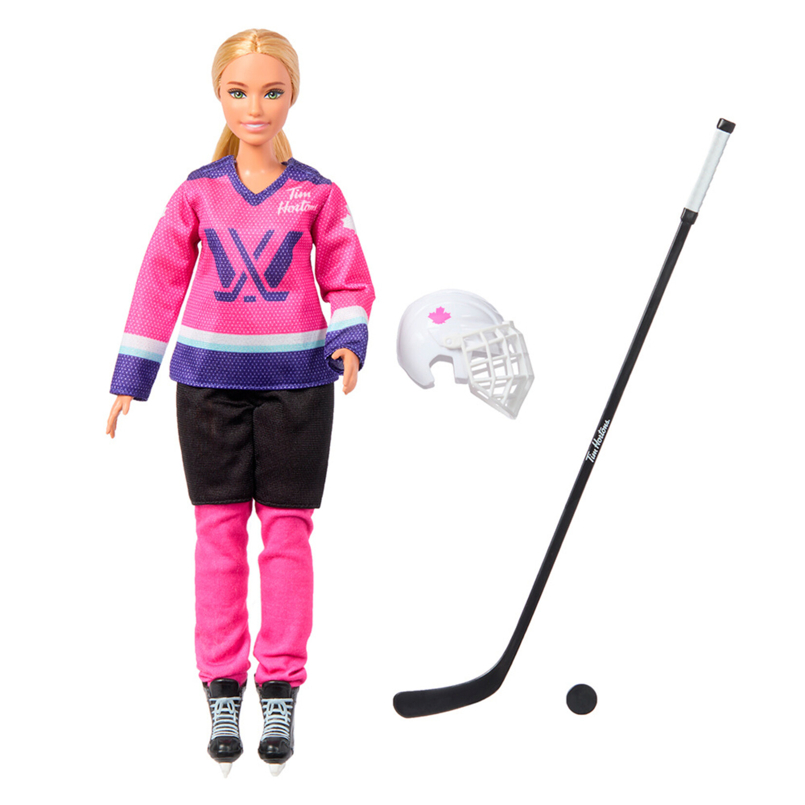 Mattel Games Barbie Carrière - Joueuse Hockey Tim Horton (Multilingue)