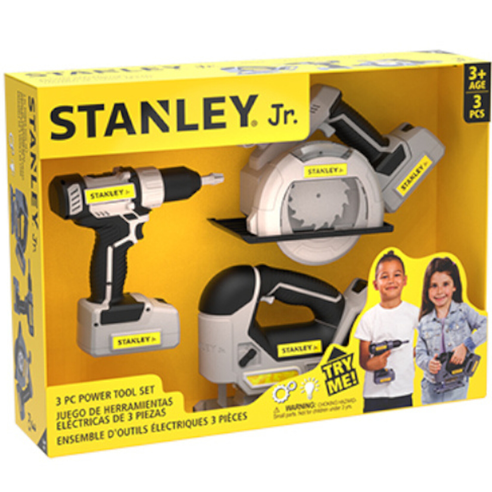 Stanley Jr. Stanley Jr. - Ensemble de 3 outils électriques (Multilingue)
