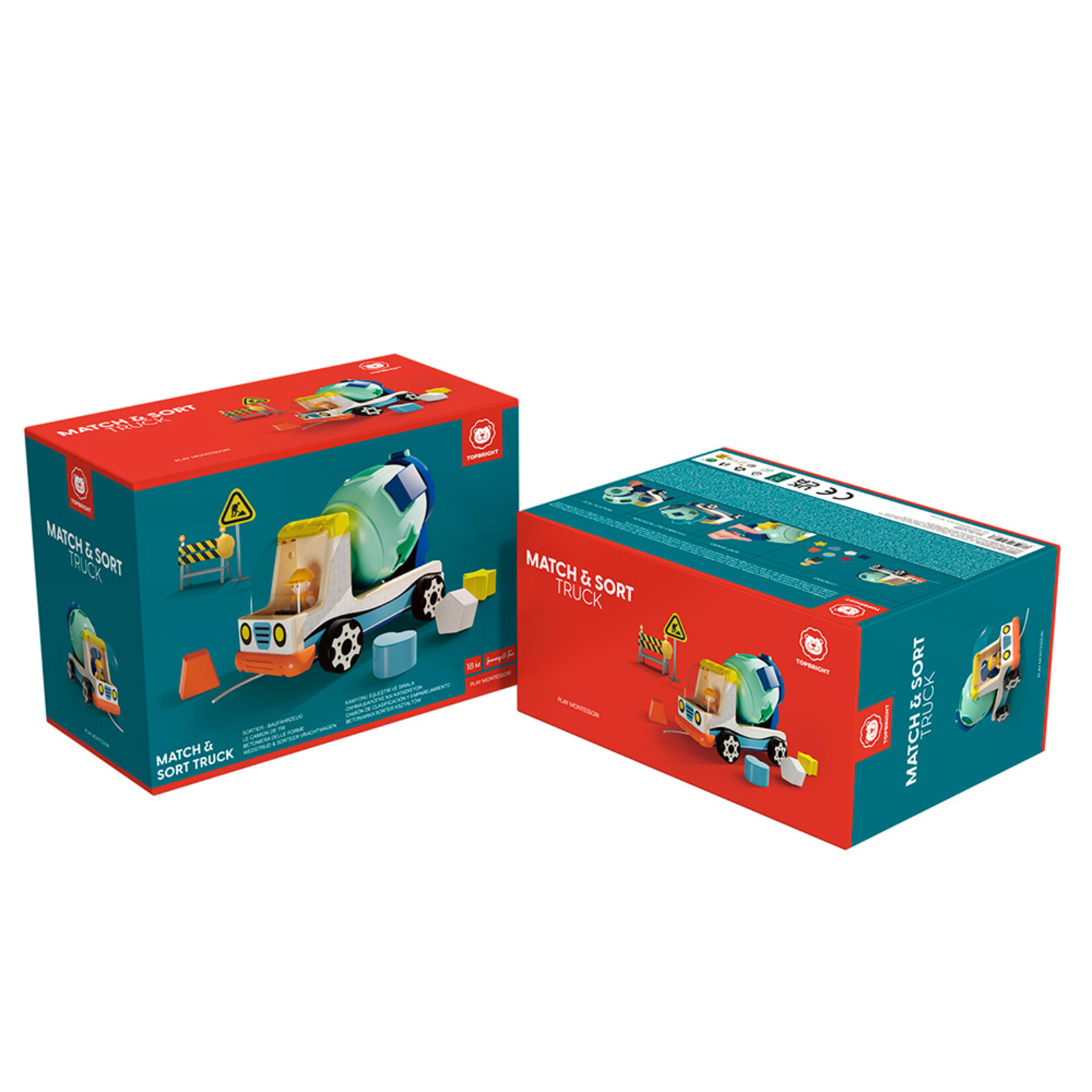 Top bright Top Bright - Le camion de tri (Multilingue)