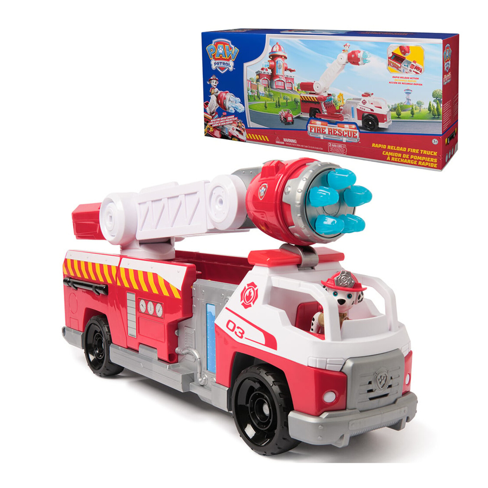 Spin Master Pat' Patrouille - Camion de pompier (Multilingue)