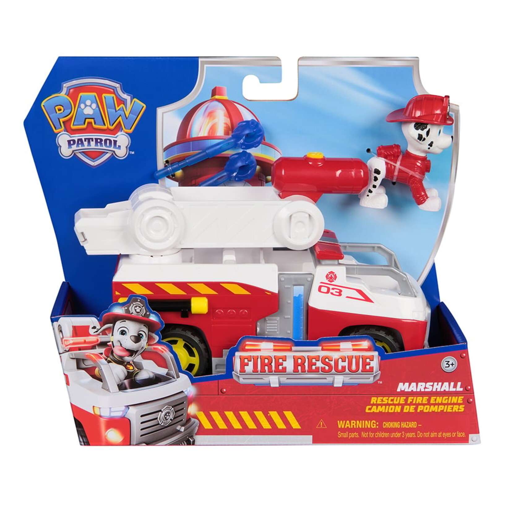 Spin Master Pat'Patrouille - Fire Rescue - Camion de pompier Marshall