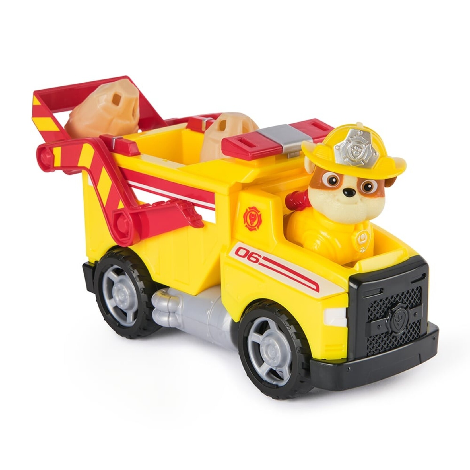 Spin Master Pat'Patrouille - Fire Rescue - Camion-Benne de pompier Rubble