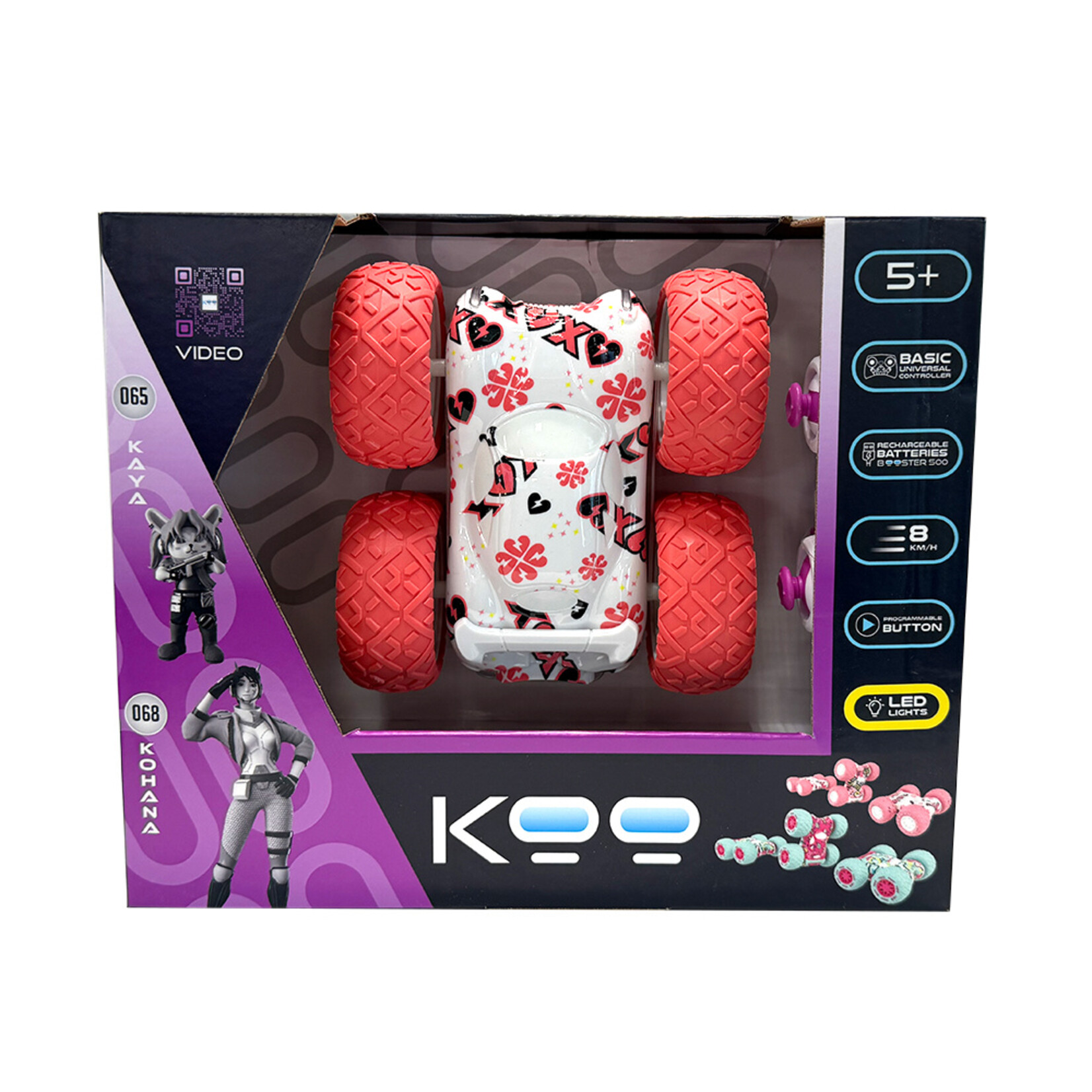 kaboom Koo - Véhicule téléguidé Flip (Multilingue)