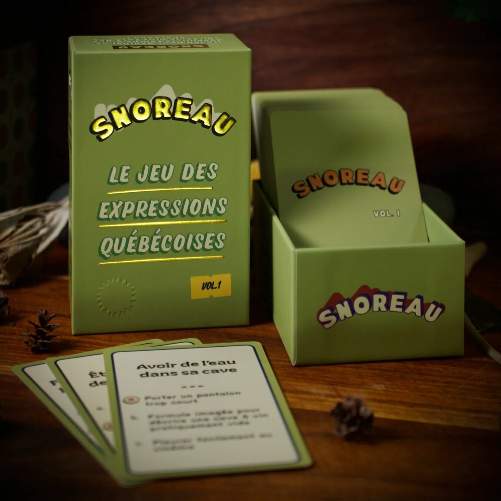 Snoreau - Le jeu des expressions Québécoises FR