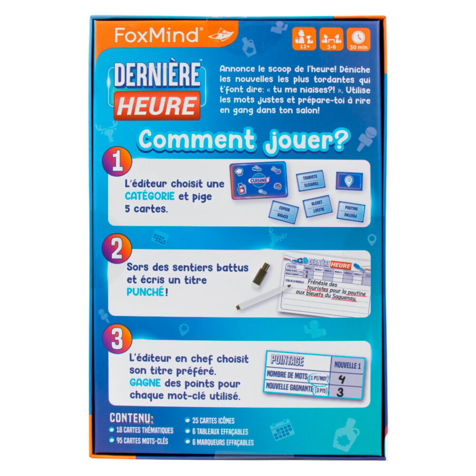 Foxmind Dernière Heure - Édition Québécoise FR