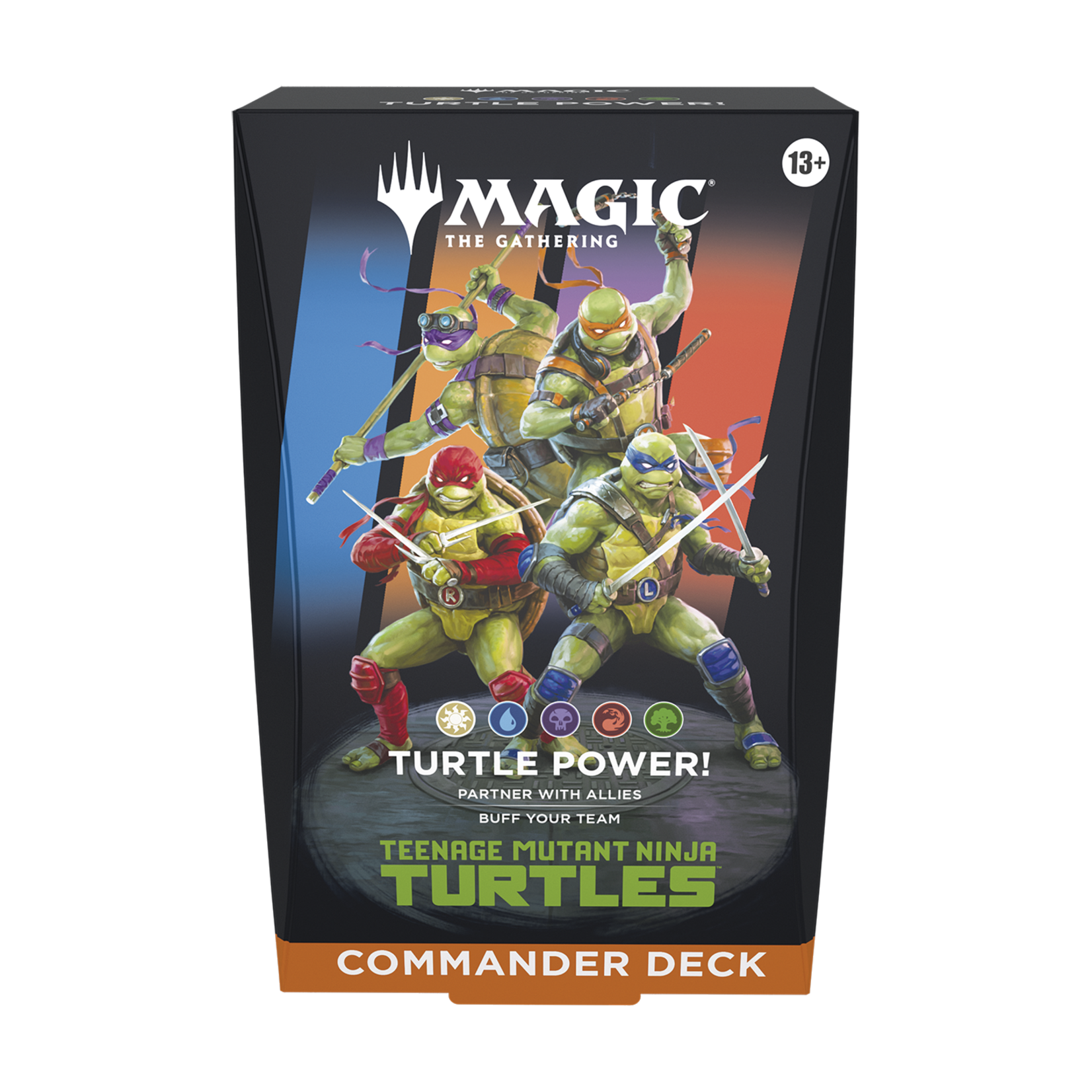 Wizard of the coast Magic the Gathering - Teenage Mutant Ninja Turtle - Commander Deck- Turtle Power!
