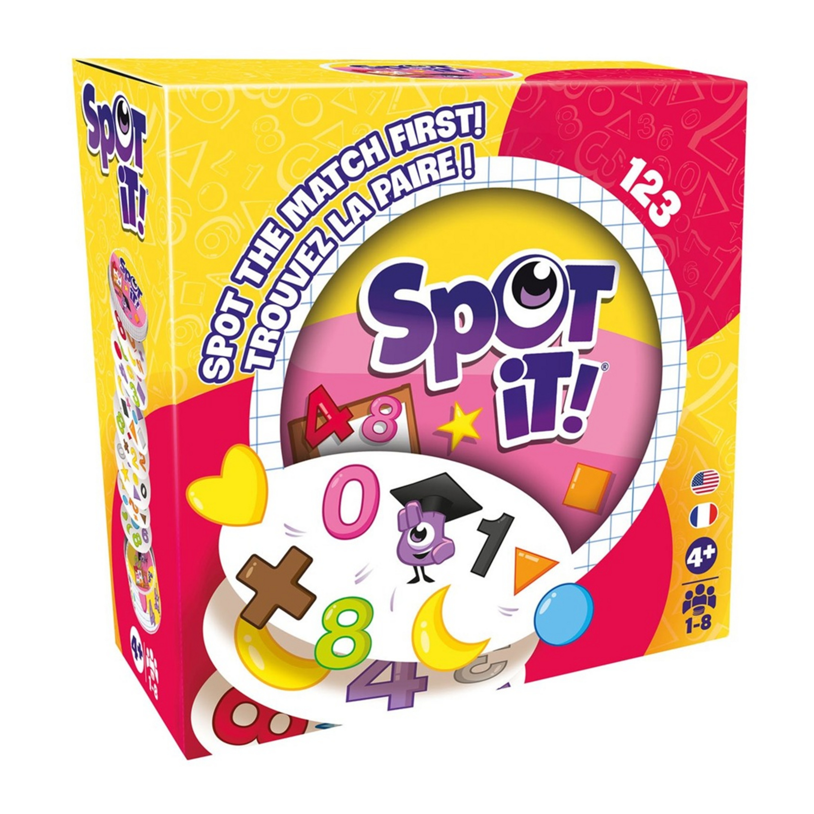 Zygomatic Spot it! - 1,2,3 - Eco Box (Multilingue)