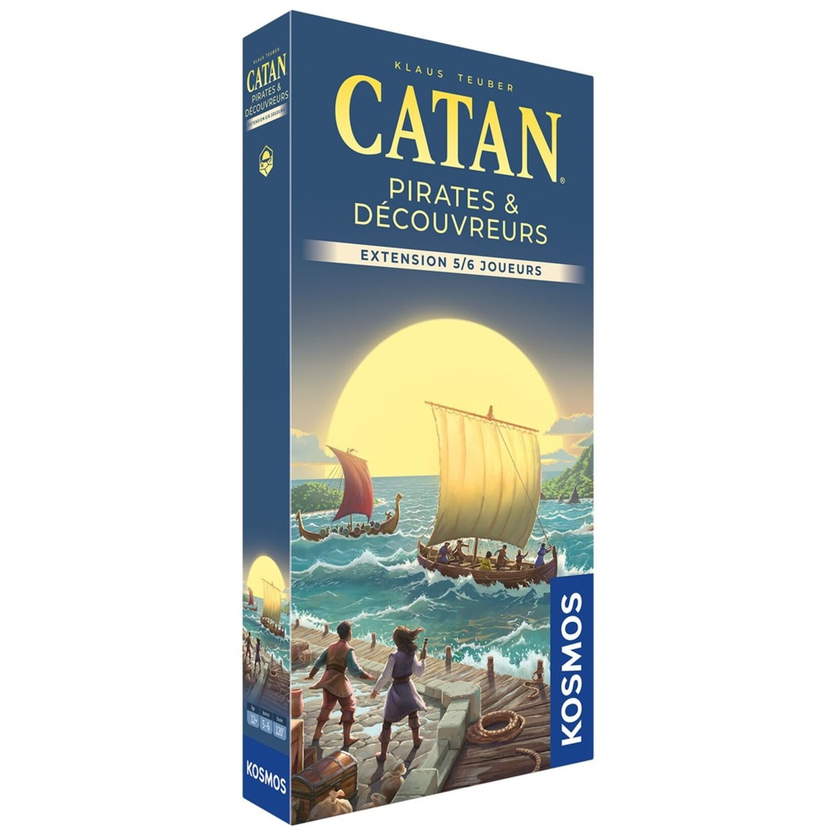 Kosmos Catan - 6ème Édition - Extension - Pirates et Découvreur - 5-6 Joueurs FR