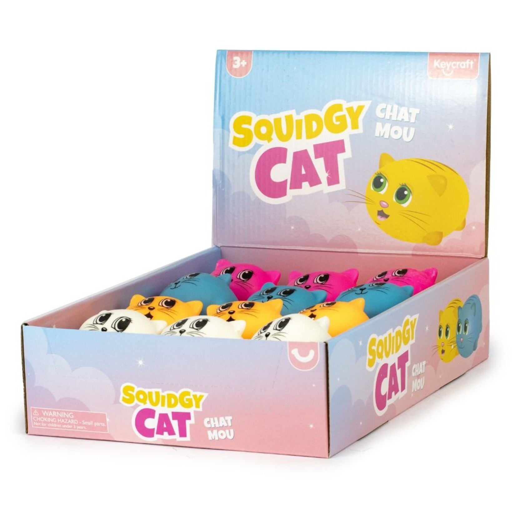 Keycraft Chat mou à serrer