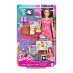 Mattel Games Barbie Animaux - Coffret Chiots avec poupée (Multilingue)