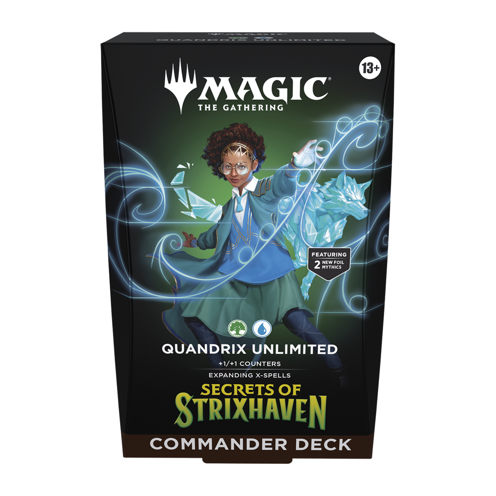 Wizard of the coast PRÉCOMMANDE - Magic the Gathering - Secrets of Strixhaven - Commander Deck - Quandrix Unlimited
