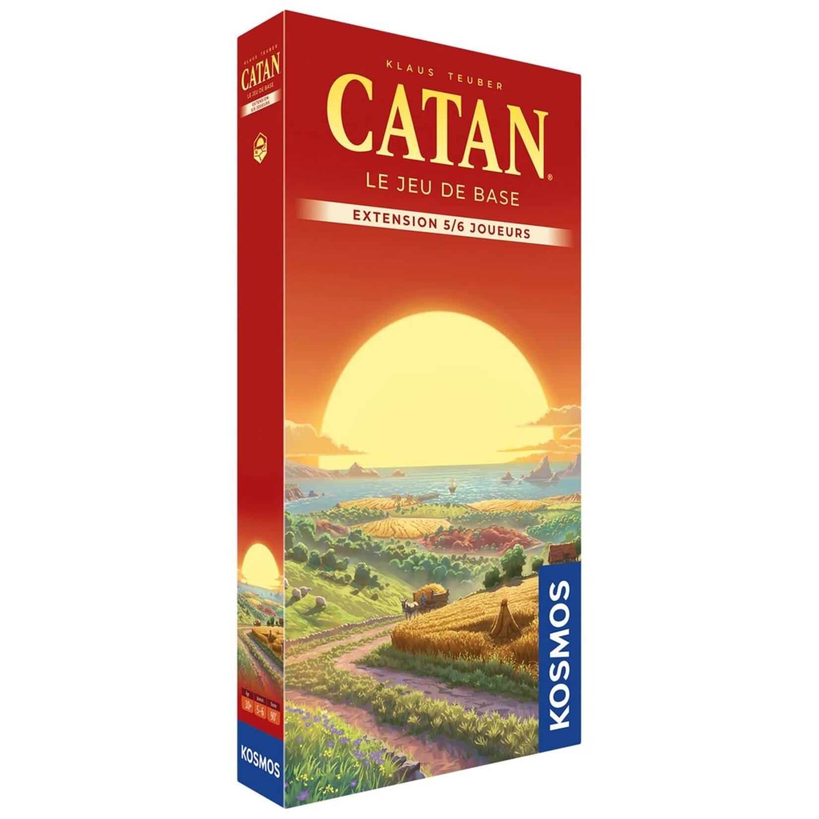 Kosmos Catan - Le jeu de base - Ext pour 5 et 6 joueurs (Refresh)