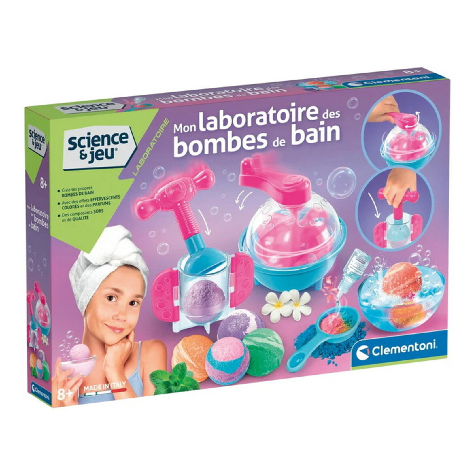 Clementoni Mon Laboratoire des bombes de bains FR