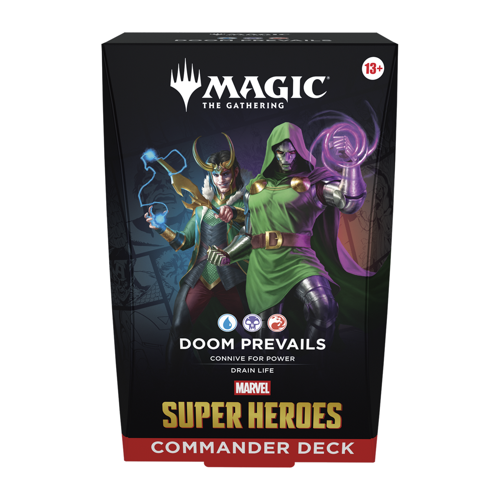 Wizard of the coast Magic the Gathering - Marvel Super Heroes - Commander Deck - Doom Prevails