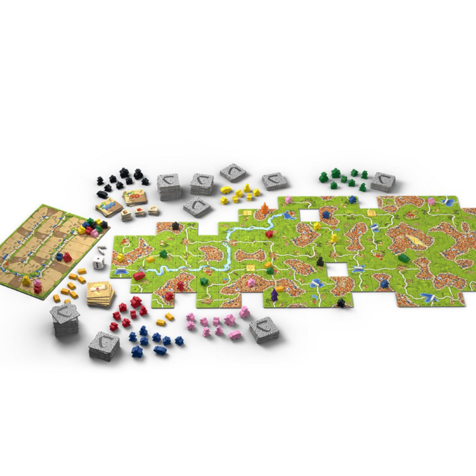 Z-Man Games Carcassonne - Big Box - Nouvelle Version