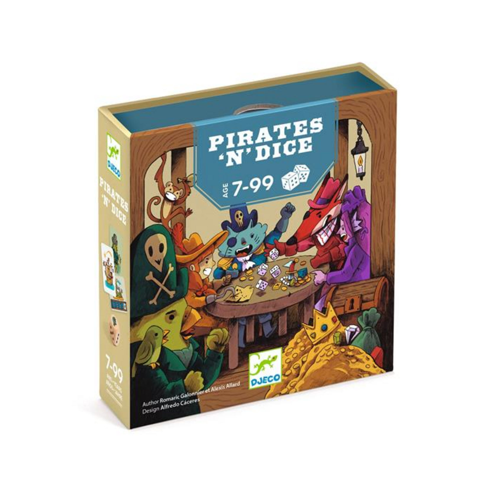 Djeco Pirates 'N' Dice (Multilingue)