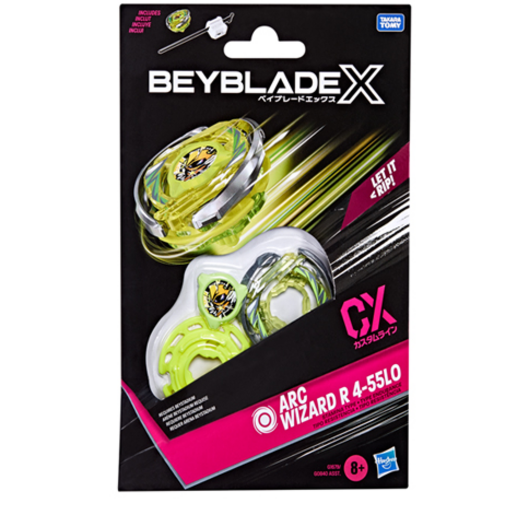 Hasbro Beyblade X - Ensemble de départ 2.0 - Arc Wizard