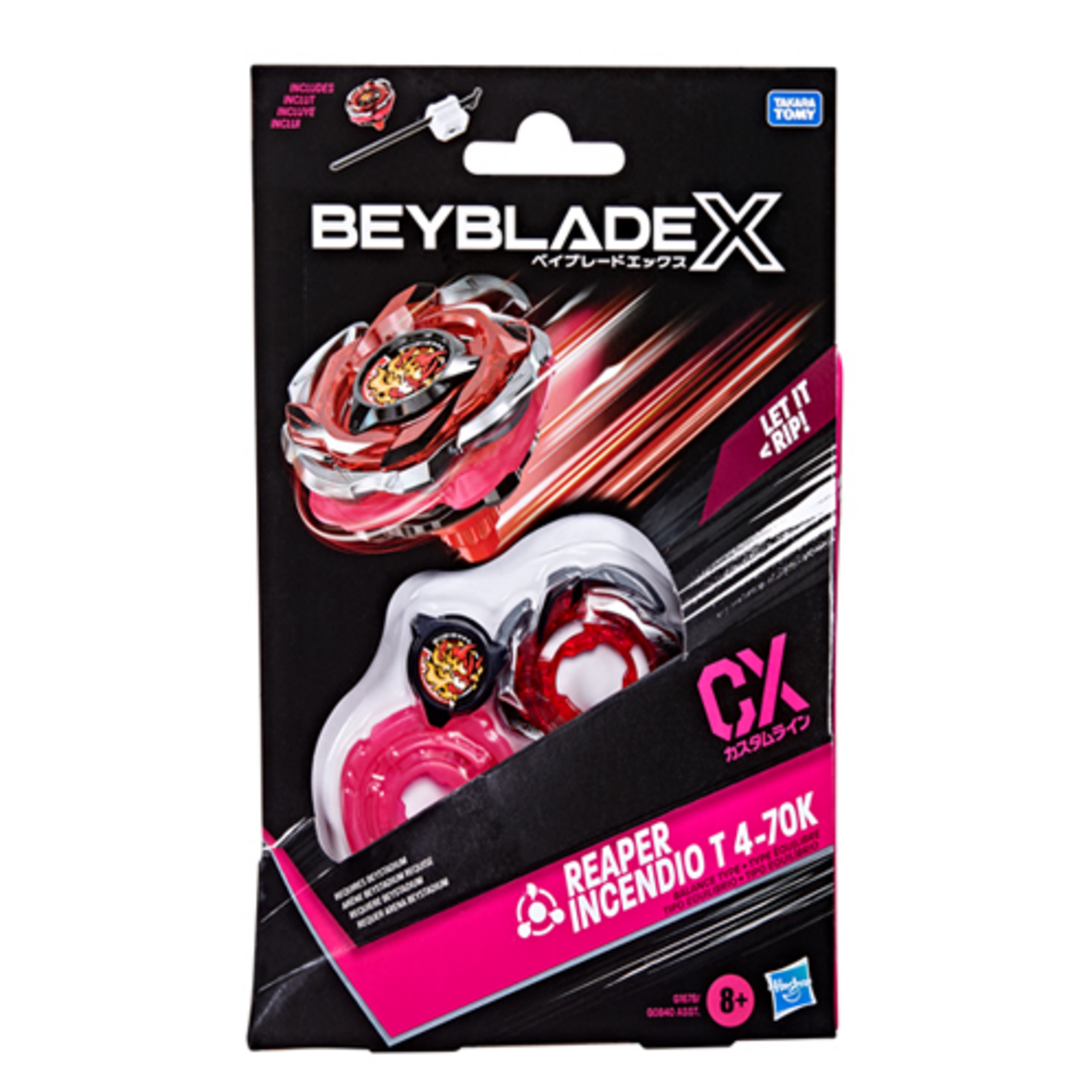 Hasbro Beyblade X - Ensemble de départ 2.0 - Reaper