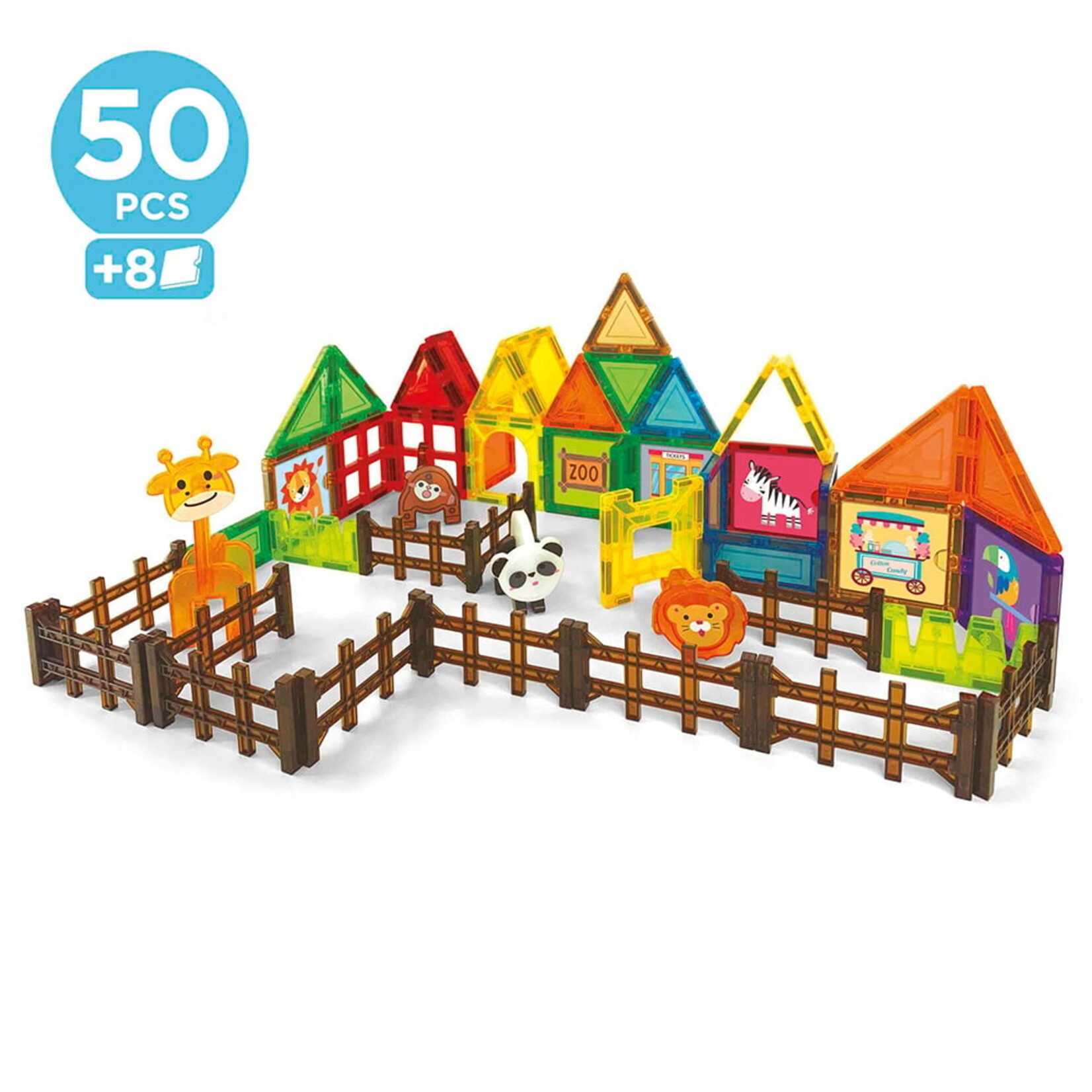 Educa Magnetics - Zoo parc 50 pièces (Multilingue) (Ramassage seulement)
