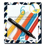 Djeco 6 marqueurs opaques - Street Art (Multilingue)