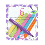 Djeco 6 Marqueurs opaques - Années 80
