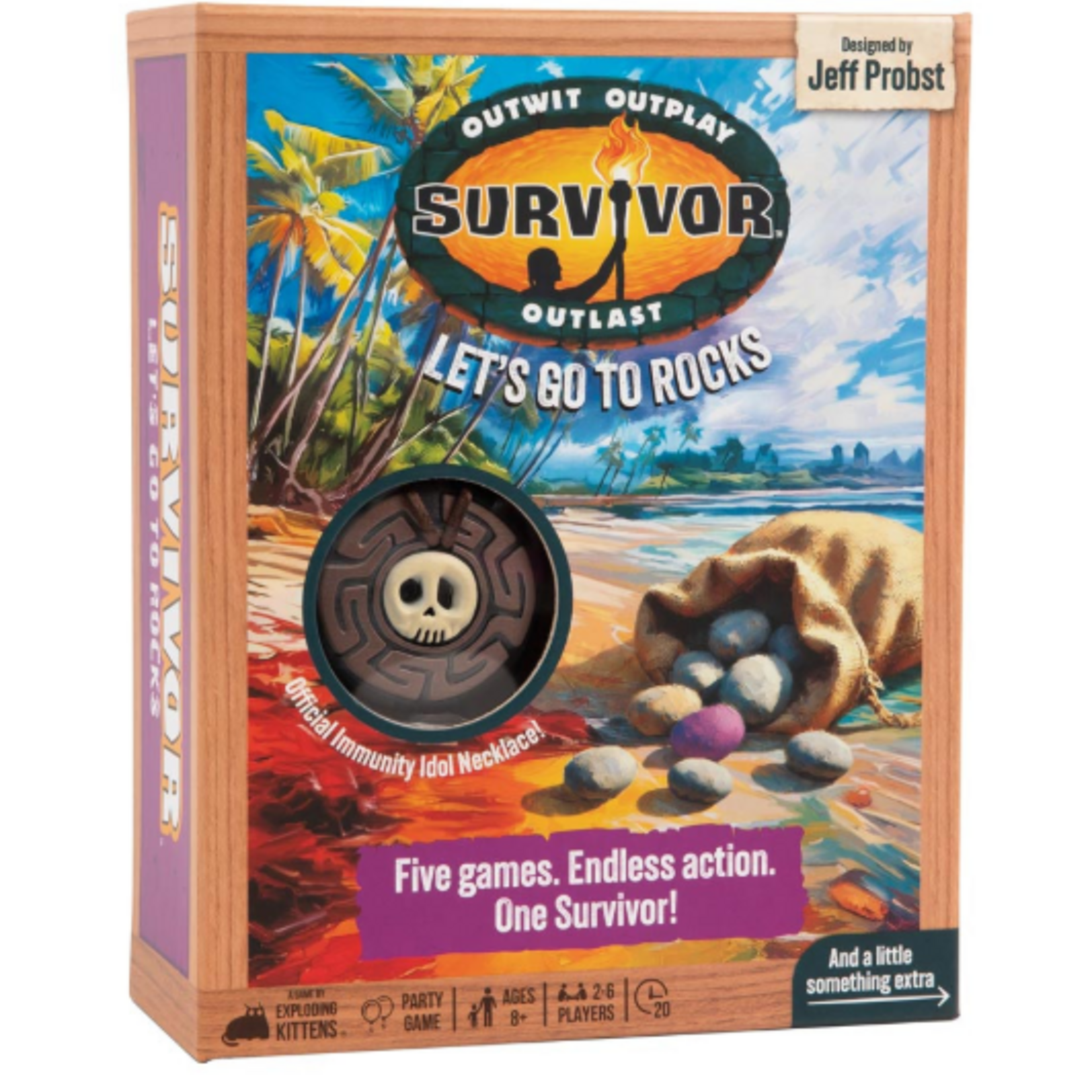 Exploding Kittens Survivor - Let's go to Rocks (English)