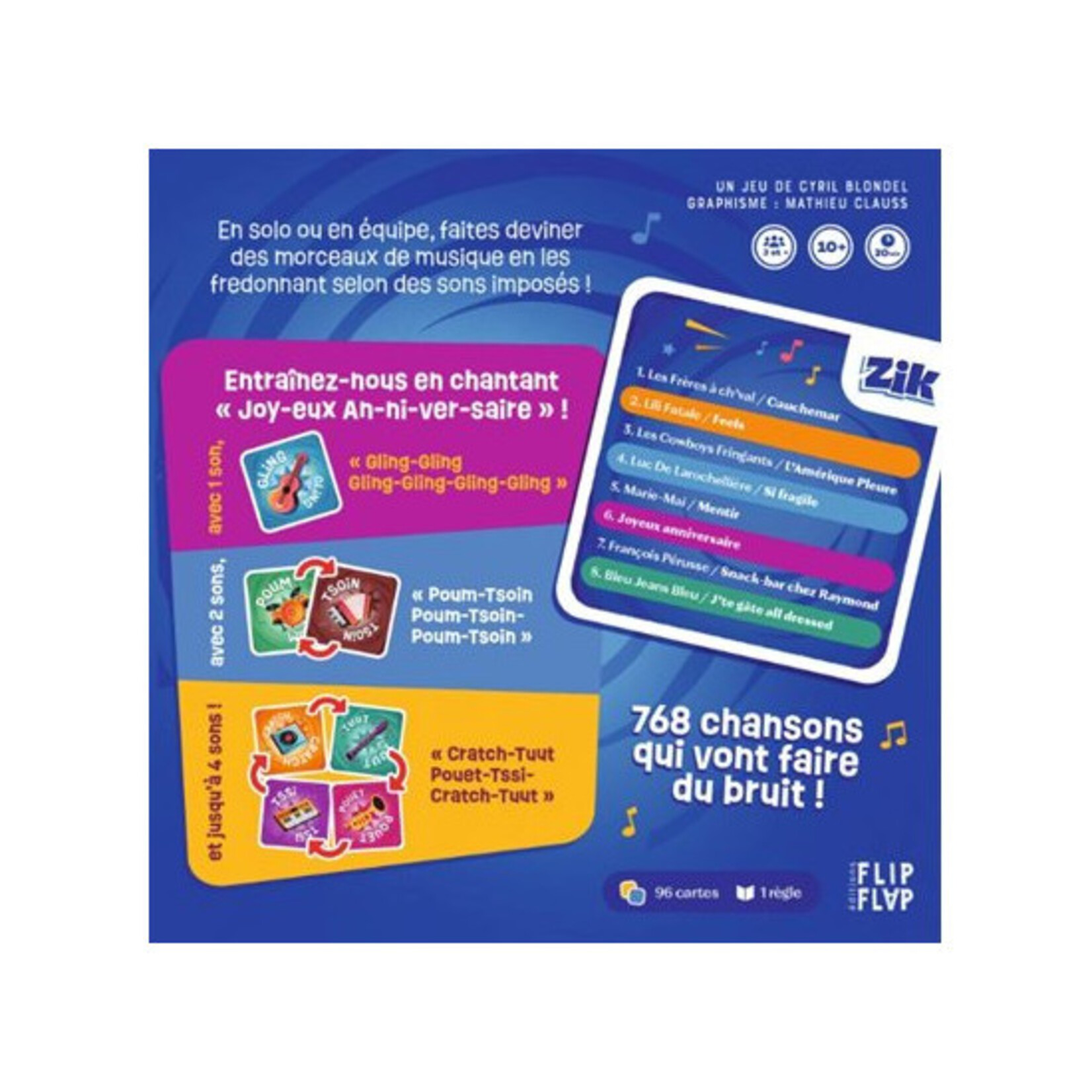 PRÉCOMMANDE - Zik! - Édition 100% Queb. FR