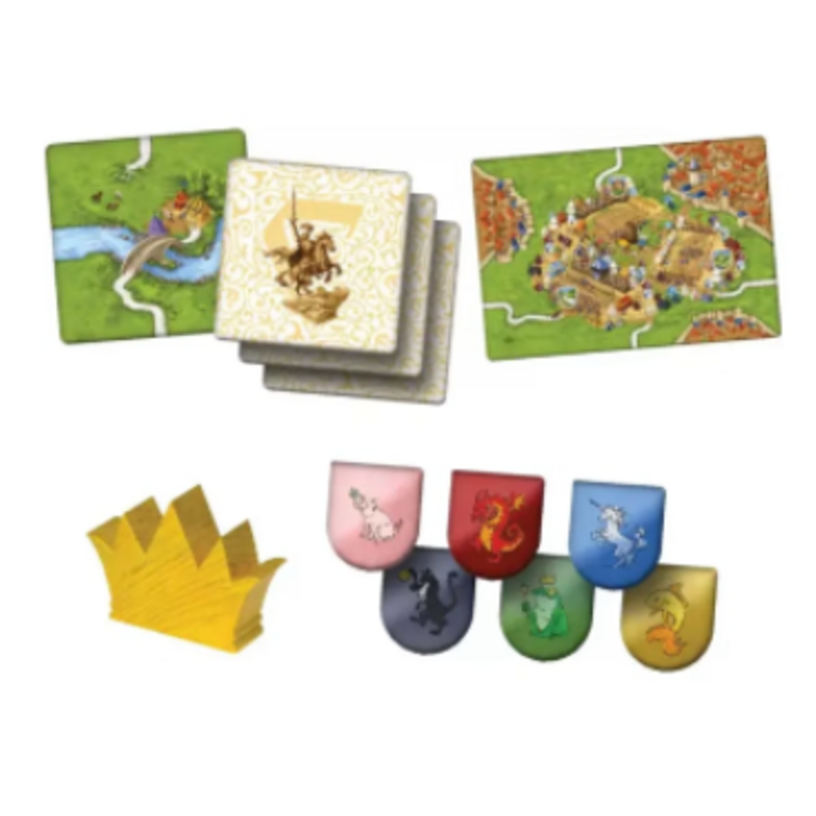 Z-Man Games Carcassonne - Ext 6: Joutes & Armoiries (Refresh) FR