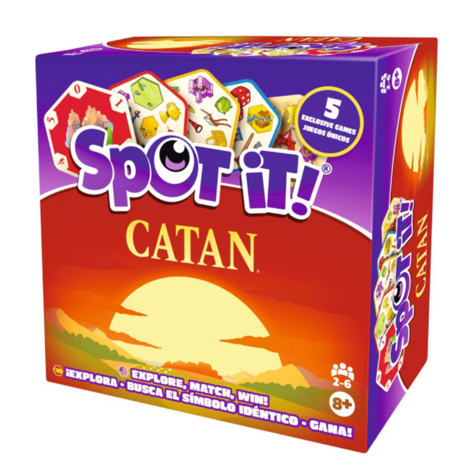 Zygomatic Spot It! Catan (Multilingue)