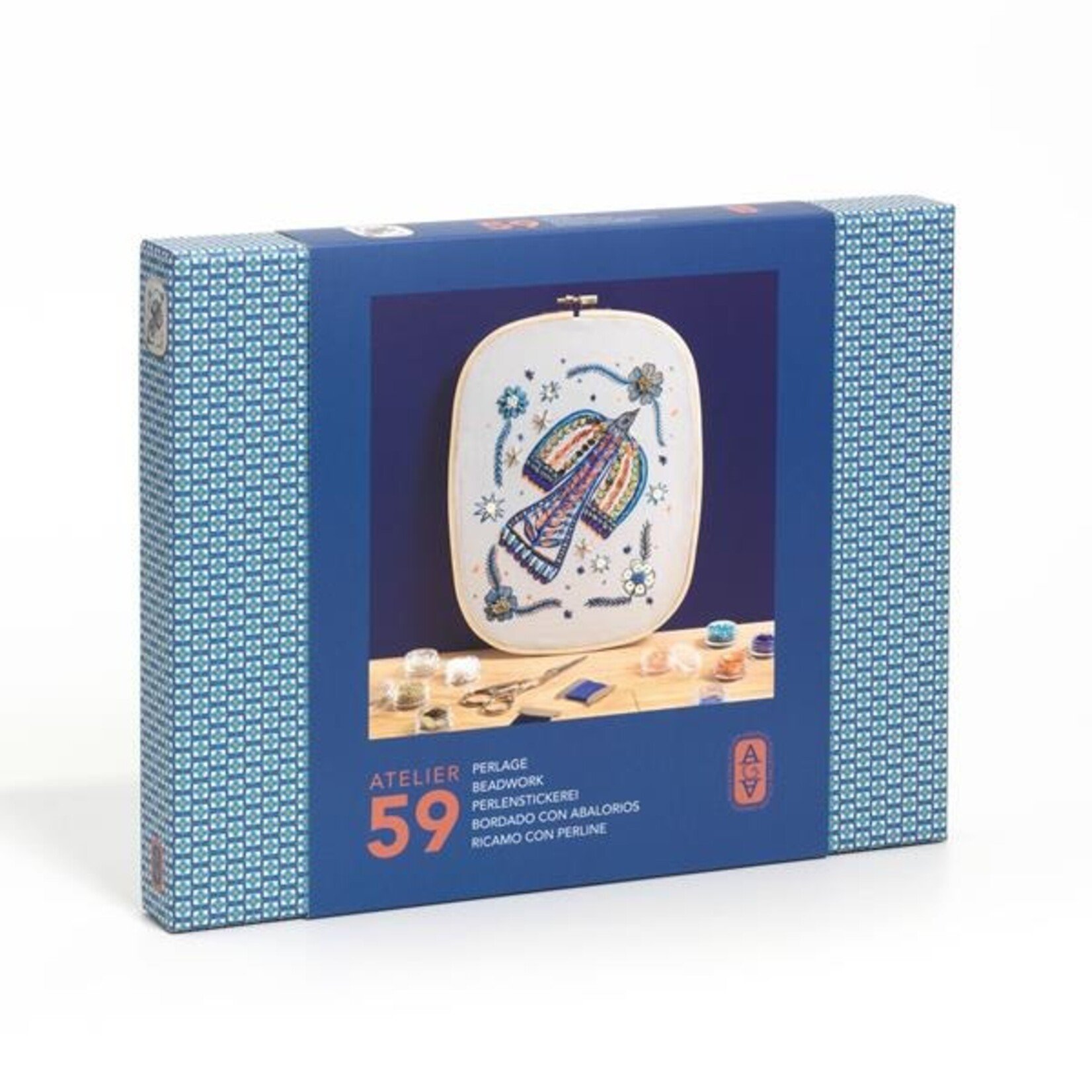 Djeco Atelier 59 - Perlage - Oiseau