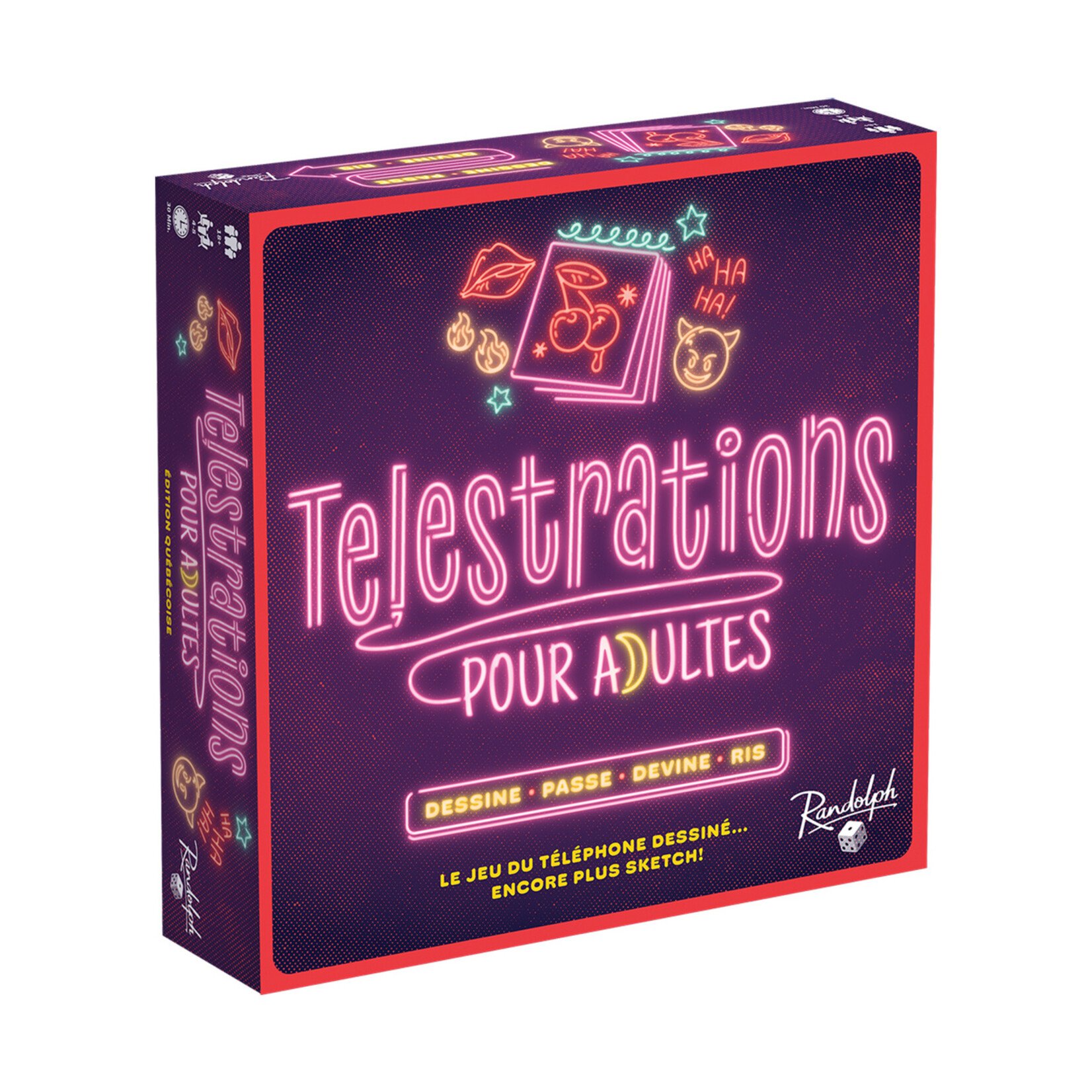 Op Games Telestrations pour Adultes - Édition Québecoise  FR