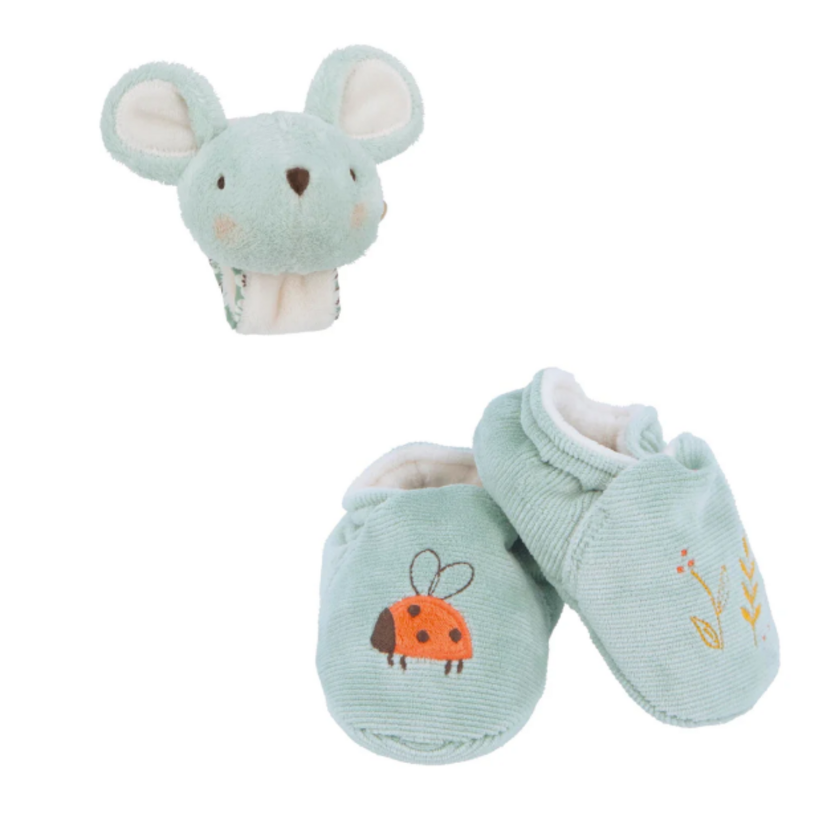 Kaloo Kaloo - Bracelet sonore & Pantoufles souris