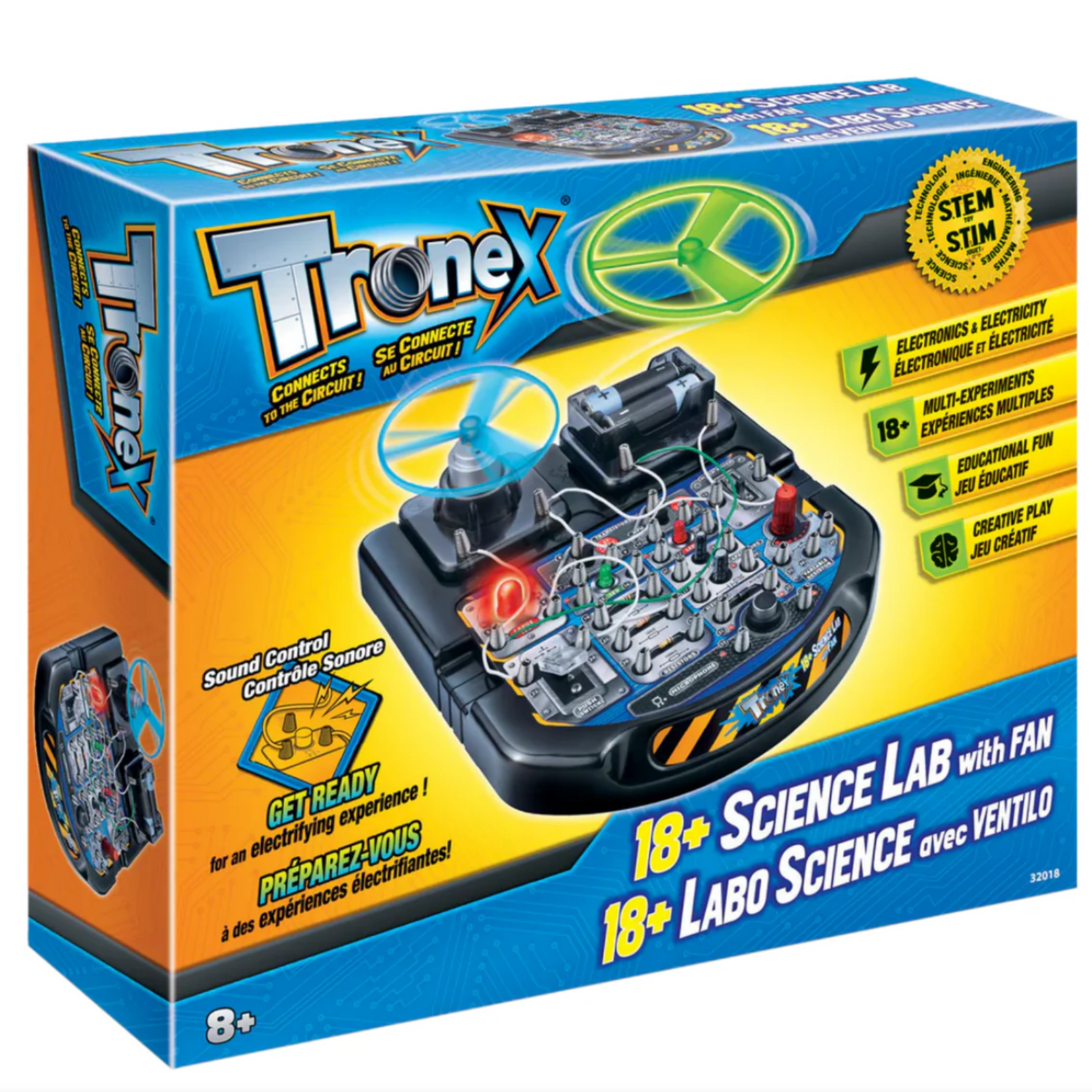 Tronex Tronex - Labo science avec ventilo (Multilingue)