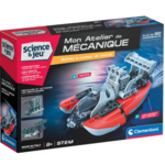 Clementoni Science & Jeu - Atelier Ménanique - Bateau à moteur FR
