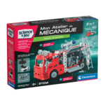 Clementoni Science & Jeu - Atelier Ménanique - Camion de pompier FR