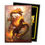 Dragon Shield Dragon Shield - Dual Art Sleeves - Fire Horse (100)