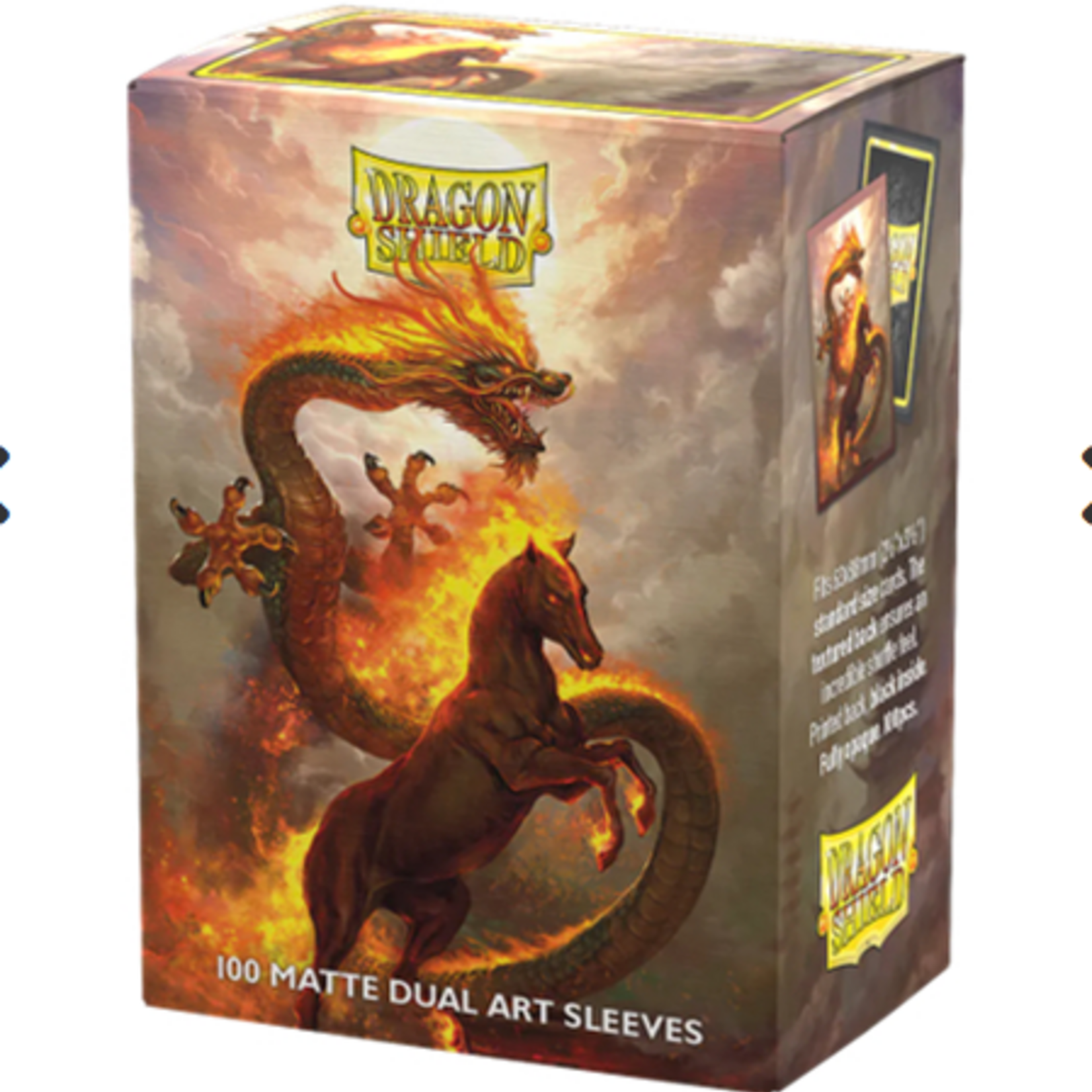 Dragon Shield Dragon Shield - Dual Art Sleeves - Fire Horse (100)