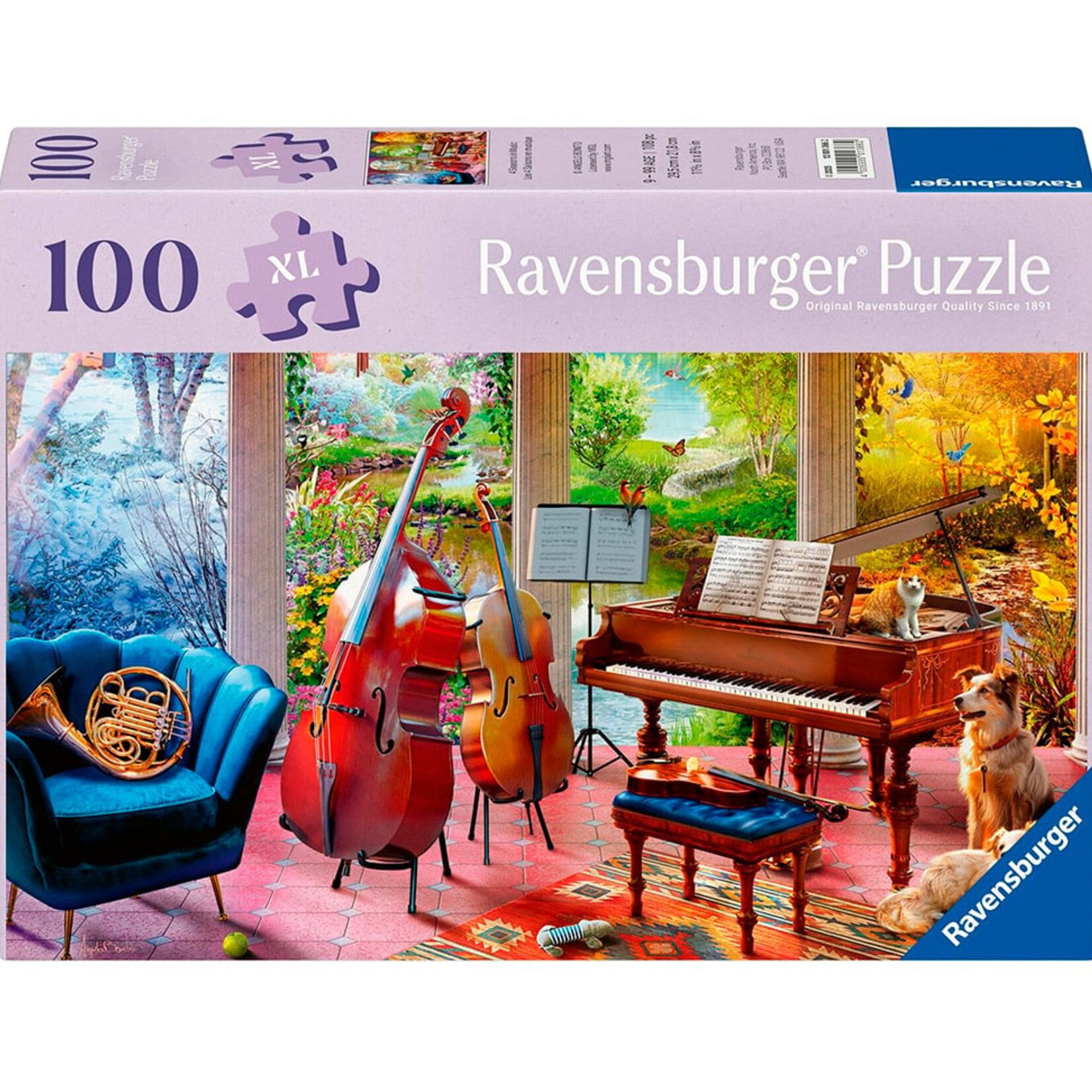 Ravensburger PZ100XL - Les 4 saisons en musique
