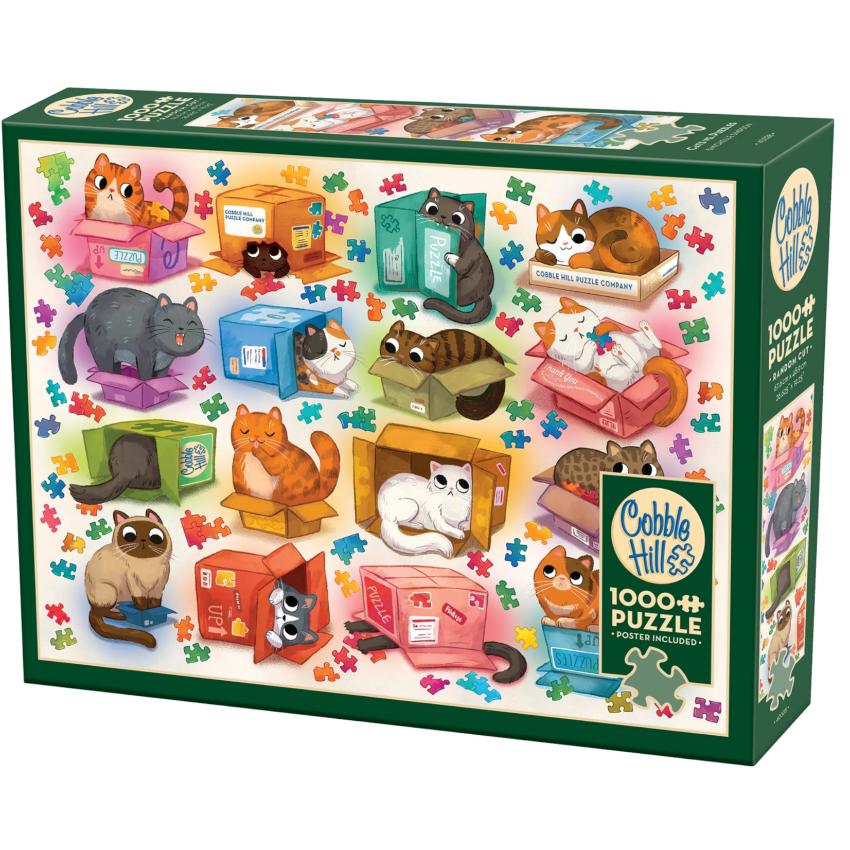 Cobble Hill PZ1000 - Cats vs Puzzles