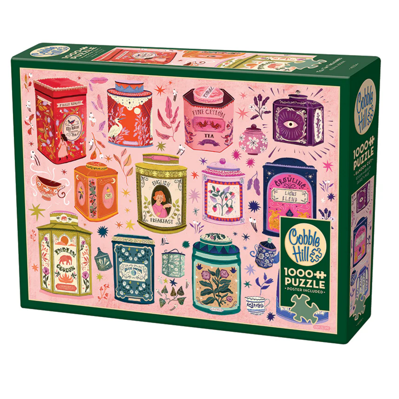 Cobble Hill PZ1000 - Tea Tin Treasures