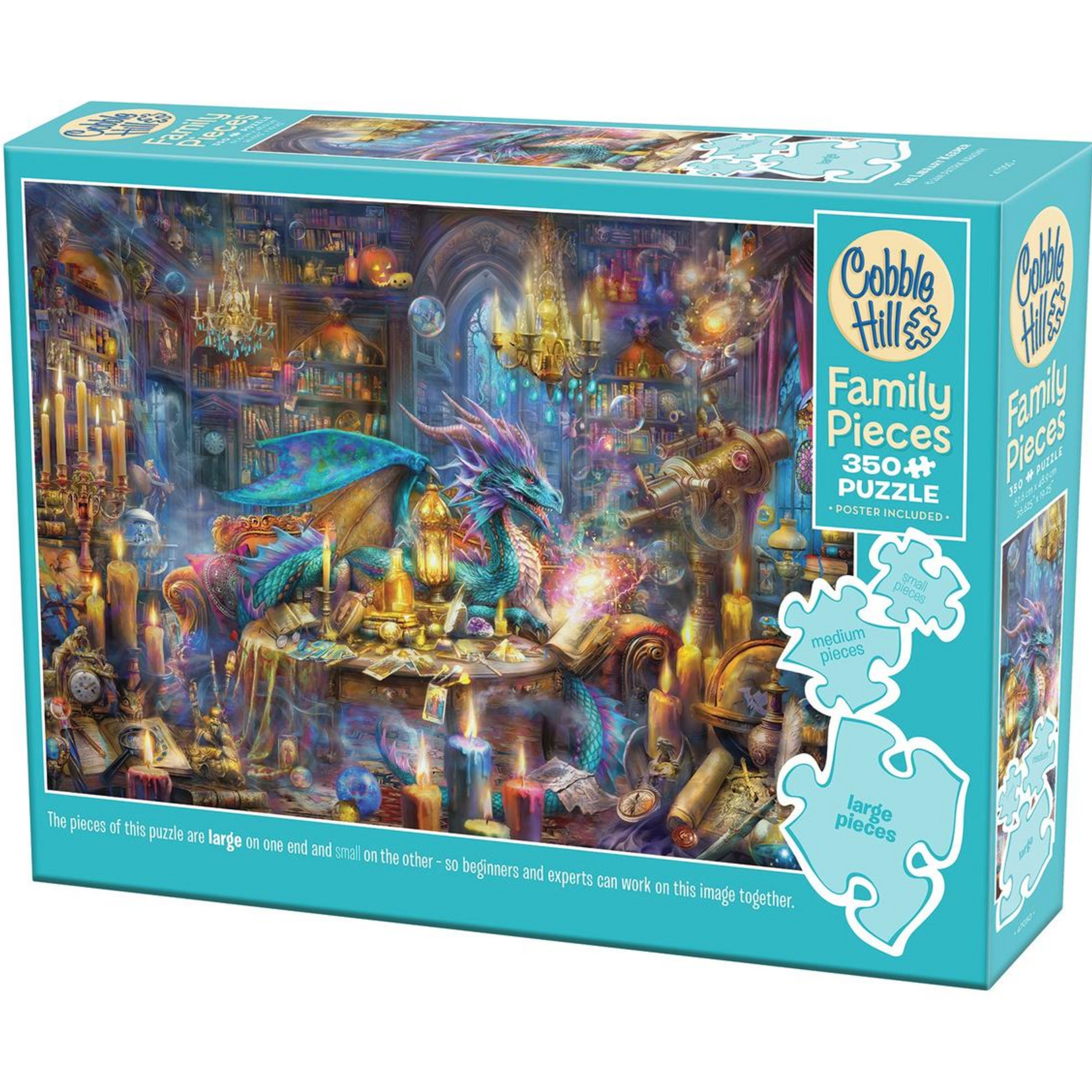 Cobble Hill PZ350 - Family Pieces - The Library Keeper