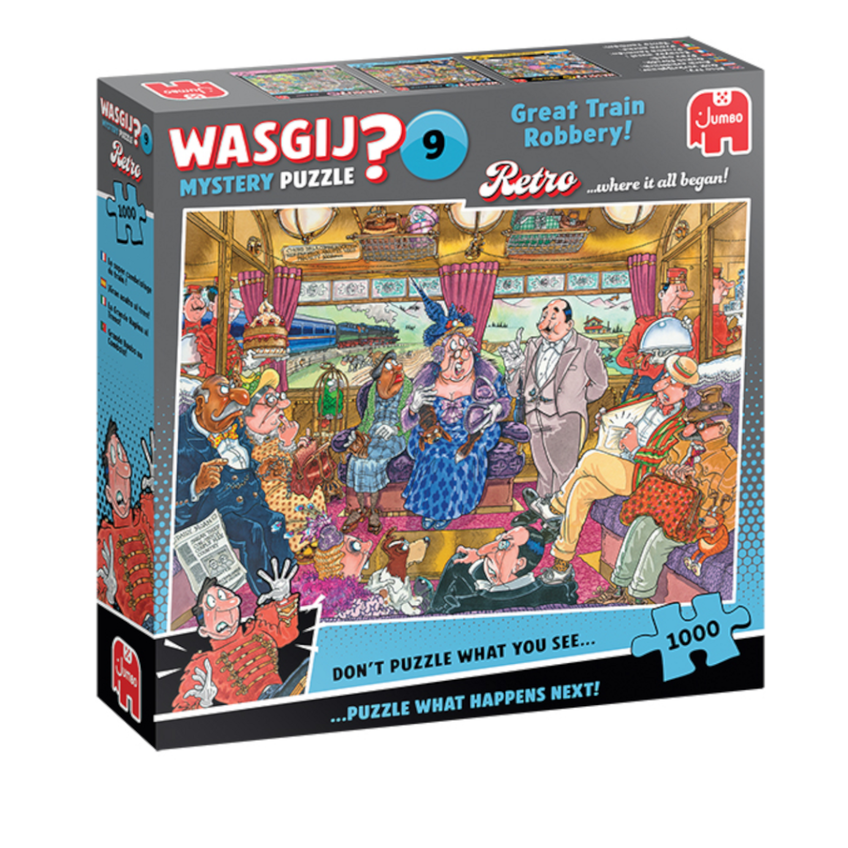 Jumbo PZ1000 - Wasgij? - Mystery 9 - Super cambriolage