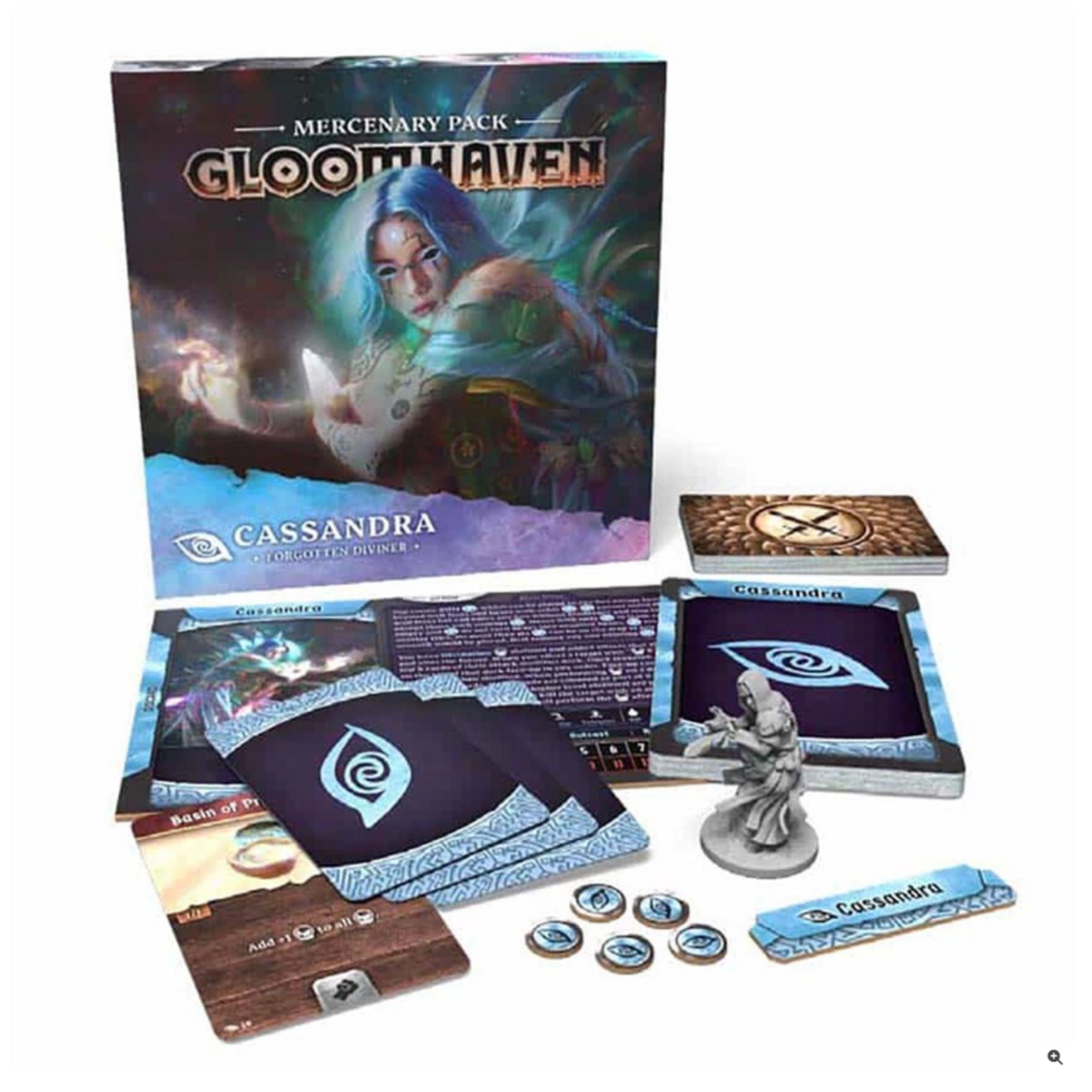 Cephalofair Games Gloomhaven - Ext - Pack de Mercenaire - Cassandra (English)