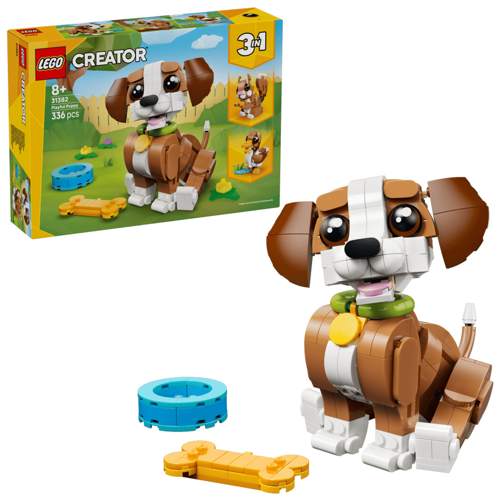 Lego Lego - 31382 - Creator - Les adorables animaux - Le chiot joueur (Multilingue) (Ramassage seulement)