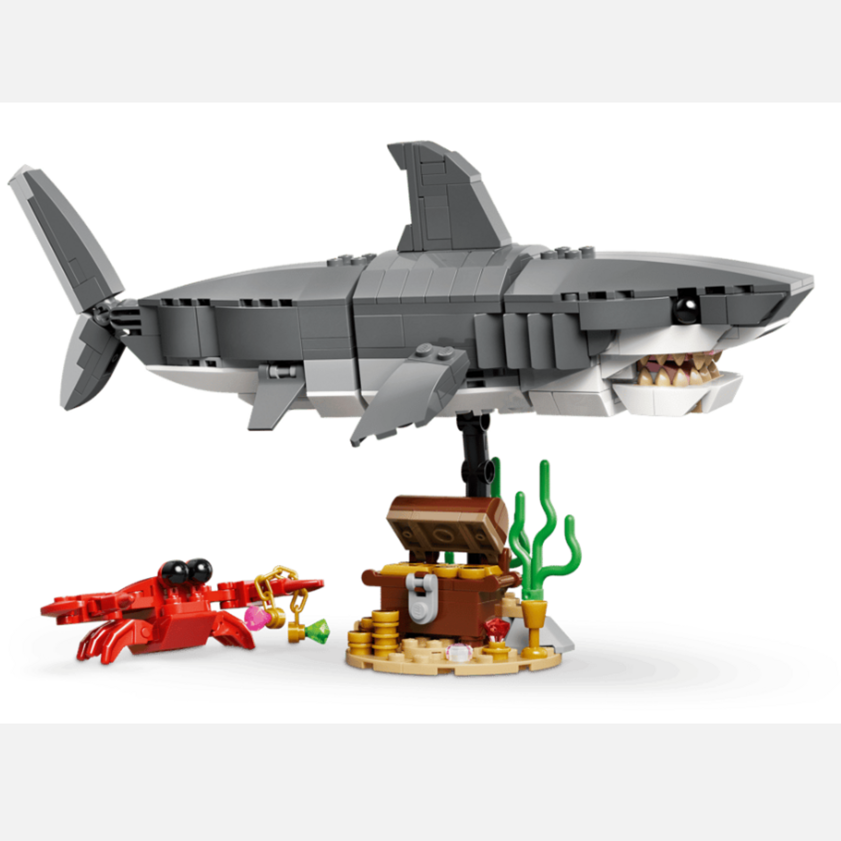 Lego Lego - 31381 - Creator - Redoutable requin et le coffre au tresor (Multilingue) (Ramassage seulement)