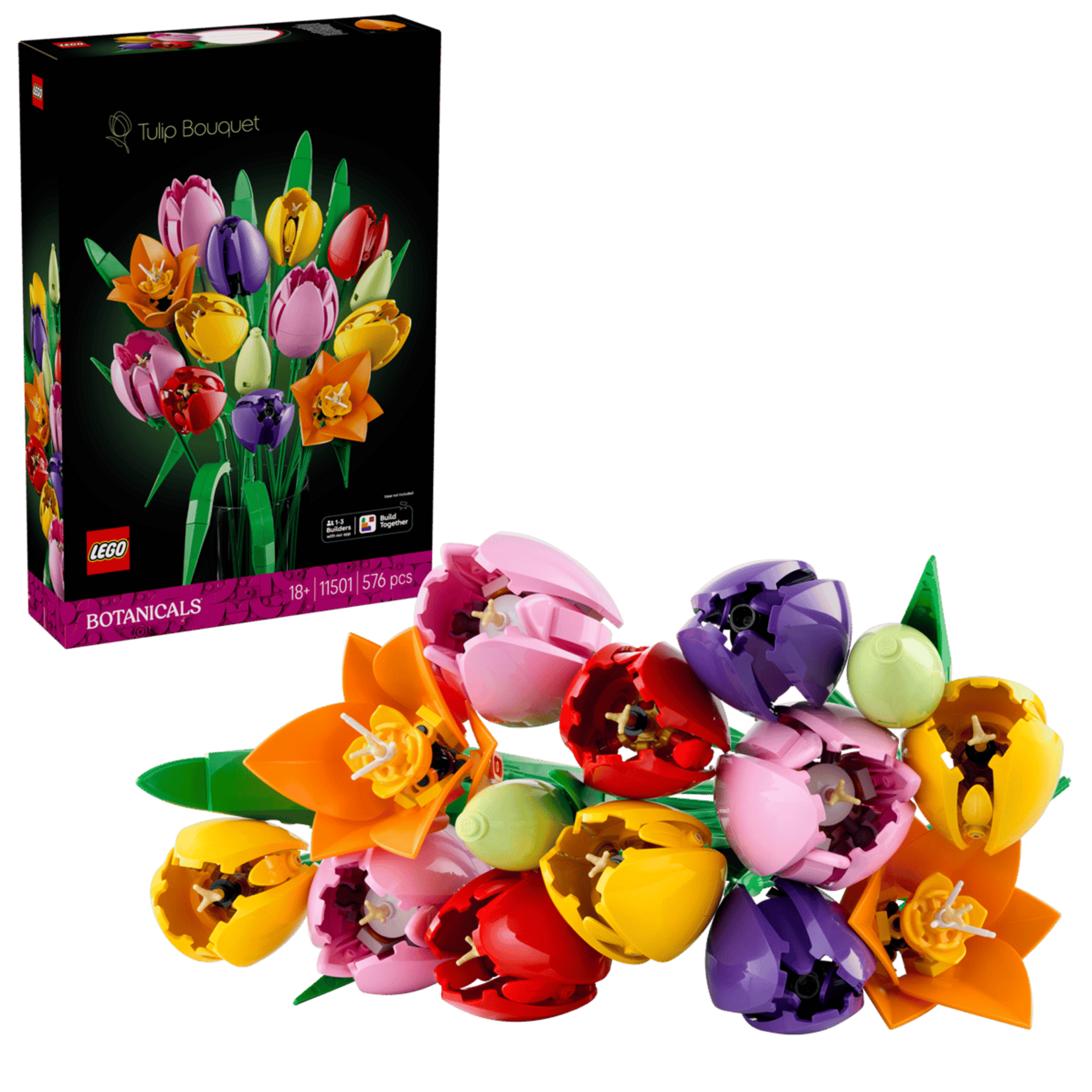 Lego Lego - 11501 - Botanicals - Bouquet de tulipes (Multilingue) (Ramassage seulement)