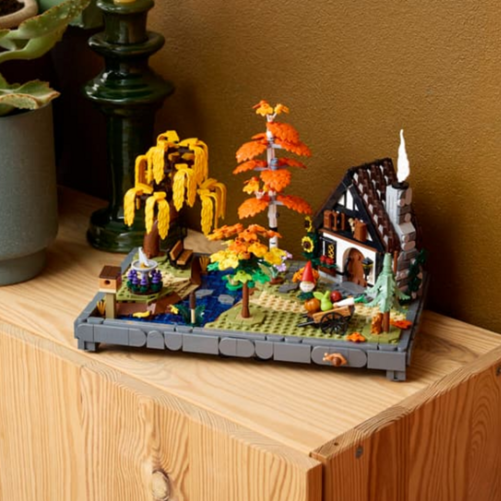 Lego Lego - 11372 - Icons - Le jardin du chalet d'automne (Multilingue) (Ramassage seulement)