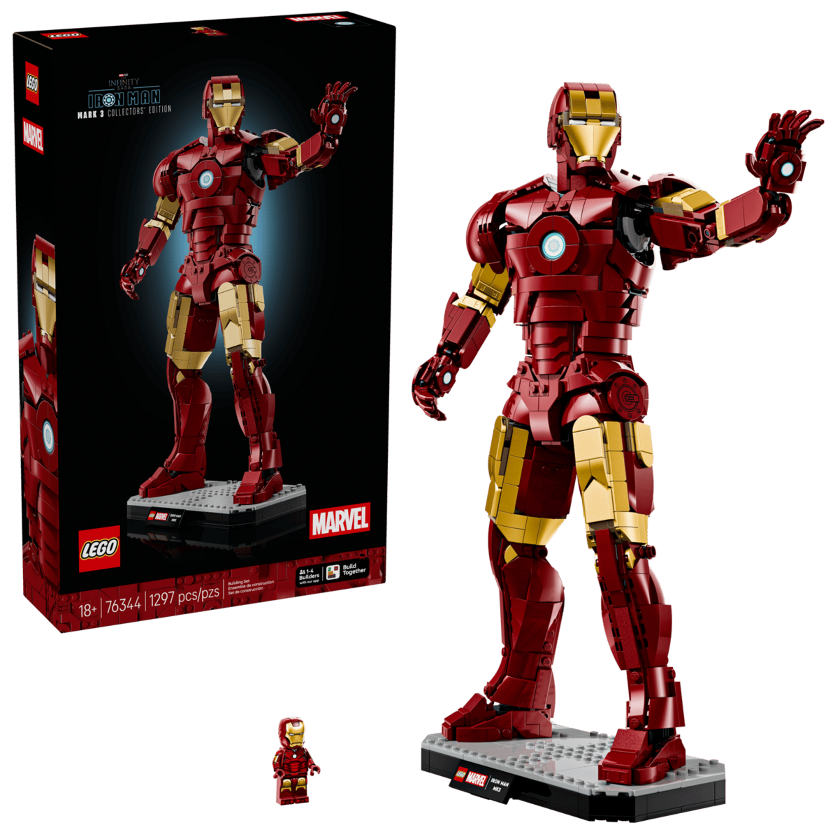 Lego Lego - 76344 - Super Heroes - Iron Man Mark 3 (Multilingue) (Ramassage seulement)