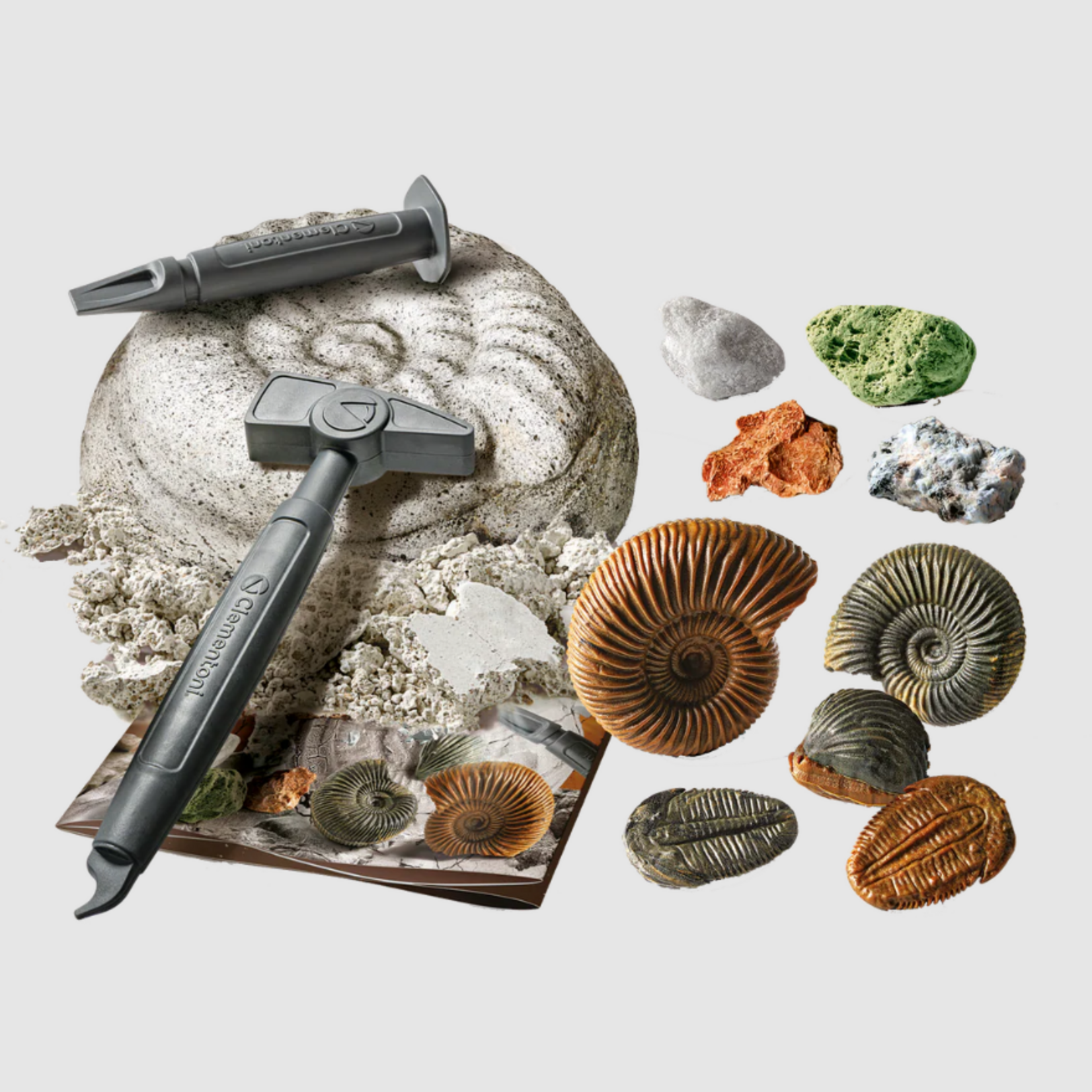 Clementoni Science & Jeu - Fossiles et Minéraux