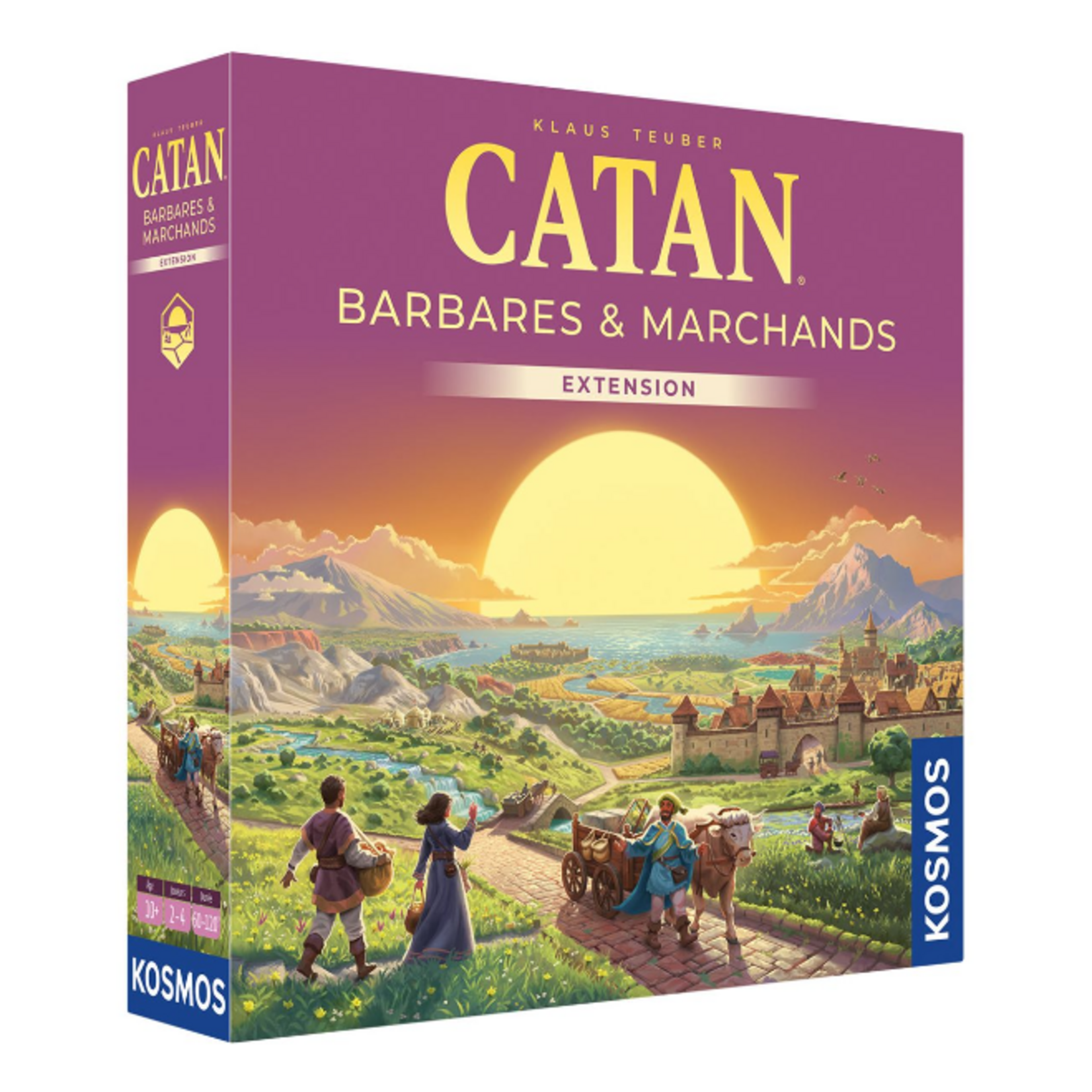 Kosmos Catan - 6ème Édition - Extension - Barbares et Marchands FR